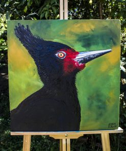 aves de chile oleo